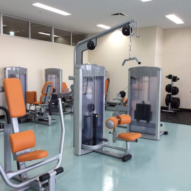 豊崎総合公園市民体育館トレーニング室備品